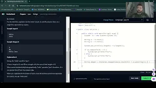 Java HackerRank Solution Of Java Strings Introduction Problem