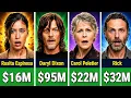 The Walking Dead Cast Salary Net Worth Then vs Now