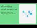 IBM Data Replication on CPD Replication data from PostgreSQL to watsonx data