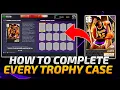 HOW TO GET EVERY PIECE FOR EACH TROPHY CASE PLAYER FULL TUTORIAL SHOWN NBA 2K23 MYTEAM