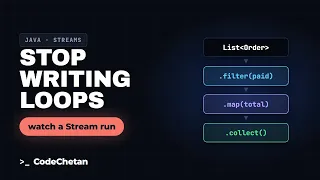 Stop Writing Loops Java Streams Explained Visually