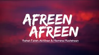 afreen afreen song lyrics
