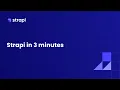 Get started with Strapi v4 in 3 minutes