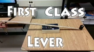 How a First Class Lever Works