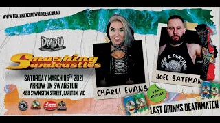 FREE MATCH Charli Evans Vs Joel Bateman Last Drinks Deathmatch IWTV