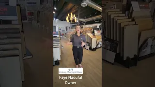 Owner Fay Naoufal Showcase Century Flooring and Decor Showroom