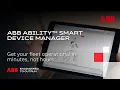 ABB Ability Smart Device Manager - Get your fleet operational in minutes not hours