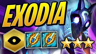 EXODIA KINDRED: 1000 DMG PER SECOND?! | Teamfight Tactics Set 2 | TFT | League of Legends Auto Chess