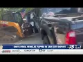 Shots fired cars flipped in Cave City dispute