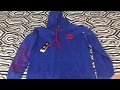 Elmontyouthsoccer com 16-17 Manchester United BLUE HOODIE Unboxing Review