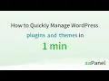 How to use wordpress toolkit to Quickly Manage WordPress Plugins and Themes in 1 Minute