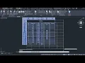 Edit table rows and columns height AutoCAD Tips in 60 Seconds