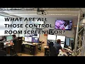 Console screens of the B USOC control room explained