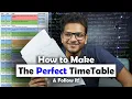 How To Make a TimeTable That Actually Works Anuj Pachhel