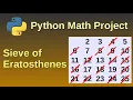 Sieve of Eratosthenes - Python Mathematics Project 7