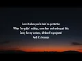 Halle - Because I Love You (Lyrics)