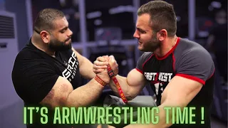 Last table practice before I face Ermes Gasparini - East vs West 18 (After 180 kg curl)