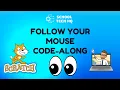 How-to Make Eyes Follow Your Mouse in Scratch Code-along Keir