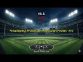 Pittsburgh Pirates vs Philadelphia Phillies MLB Final Score 0-8 July 01 2026