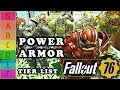 The Best Power Armor PA - Tier List Guide