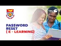 Reset Your UCC E-Learning Portal Password UCC-LMS