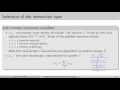 MC simulations 4 4 Selection of interaction type