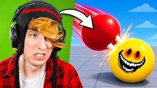 KreekCraft Tries Roblox Ball VS Ball for the First Time..