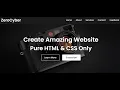 Make A Simple Website using HTML and CSS Step by Step Free Source Code Zero Cyber