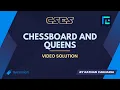 Chessboard and Queens Solution CSES Problemset Introductory Problems