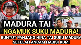 serem madura turun ke jalan ngamuk cari yang hina tai suku madura peng4ncam habisi kdm 
