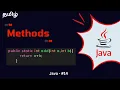 Methods in Java Tamil part - 14