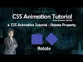 3 CSS Animation Tutorial - Rotate
