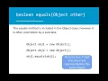 AP CS A - 9 7 Object Superclass
