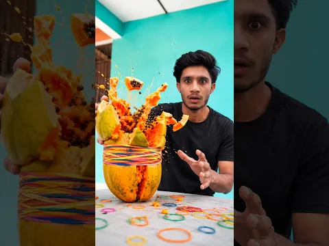 Rubber Bands Vs Fruits