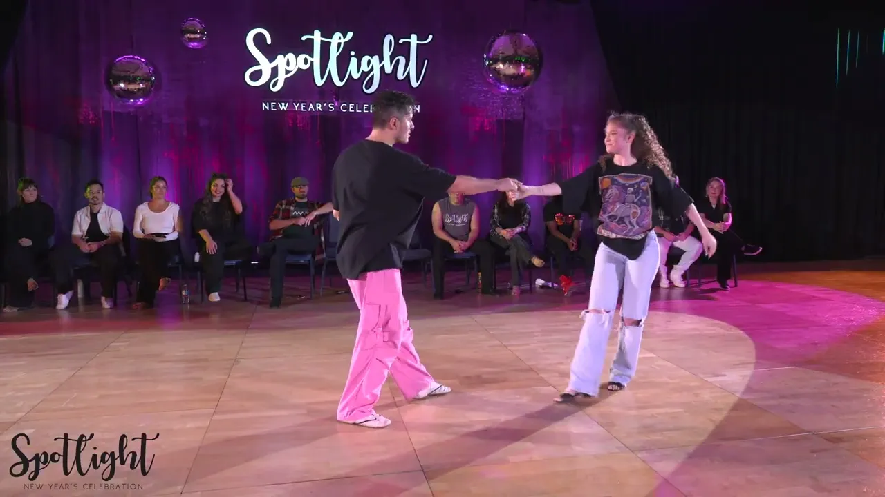 Spotlight New Year's Celebration 2025/2026 Open Strictly Swing Jesse Lopez & Elizabeth Spann