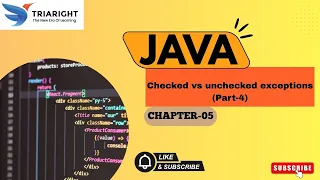 Checked vs Unchecked Exceptions in Java Chapter 5 Part 4 Key Differences Explained