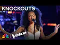Trinity Locks Her Spot in the Playoffs with Incredible High Note | The Voice Knockouts | NBC