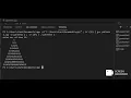 cpp program to print pattern like 1 121 12321 1234321 using loops practice of program