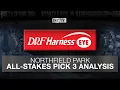 DRF Harness Eye Northfield Park All Stakes Pick 3 Saturday August 15 2026