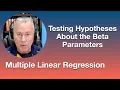Hypothesis Tests in Multiple Regression