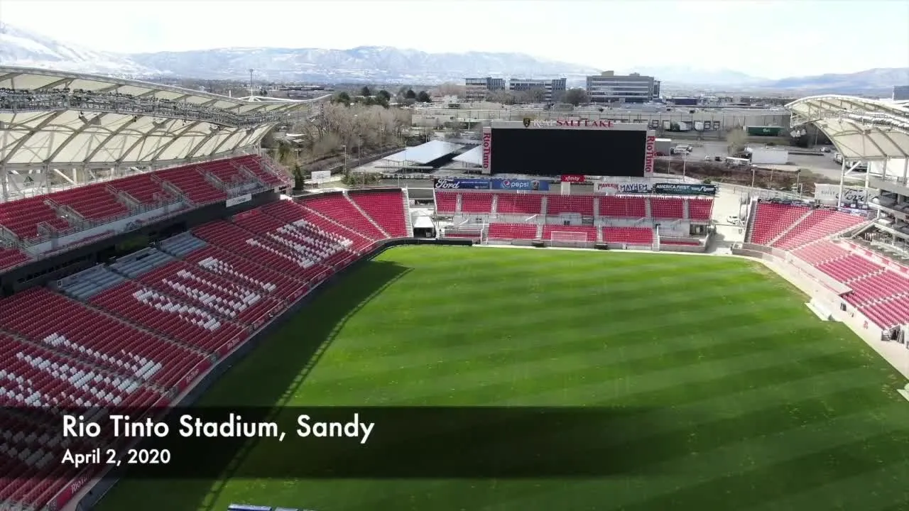 Empty Utah: Rio Tinto Stadium Empty Utah: Rio Tinto Stadium