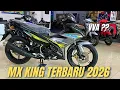 MX KING TERBARU 2026 WARNA HITAM SILVER | MX KING 155 VVA❓