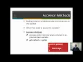 APCS - Accessor and Mutator Methods
