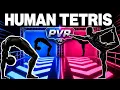 HUMAN TETRIS x PVP 2 Players Top Quality Immersive Interactive Warm Up Full Fitness Challenge