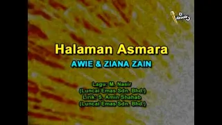 Download AWIE \u0026 ZIANA ZAIN - Halaman Asmara [KARAOKE] MP3