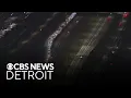 Traffic backups on I-696 Friday morning