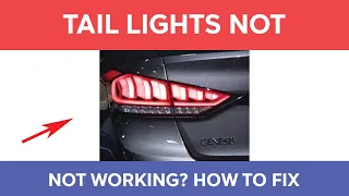 Download Tail Lights Not Working But Brake Lights Are How To Diagnose \u0026 Repair MP3