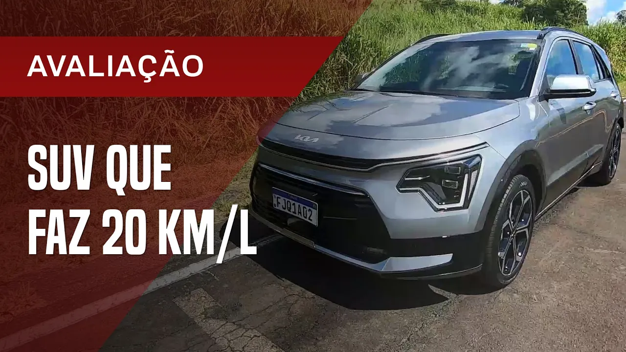Andamos no Kia Niro, o SUV híbrido estiloso que faz 20 km/l