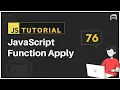 JavaScript Bangla Tutorial JavaScript Function Apply