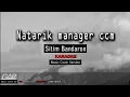 Lagu Natarik Manager CCM [ Karaoke ]